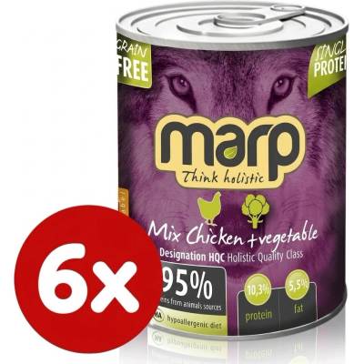 Marp Mix Chicken and Vegetable 6 x 400 g