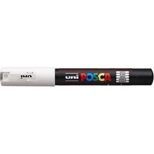 uni Декоративен маркер, 0, 7-1, 0 мм, UNI "Posca PC-1M", бял 284992000 (284992000)
