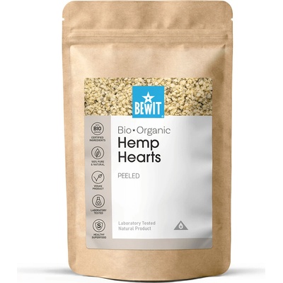 Bewit BIO Konopná Semínka Loupaná 500 g