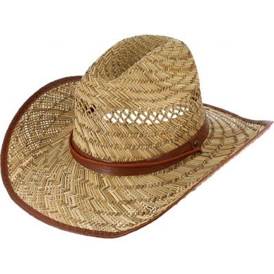 Fiebig Headwear since 1903 Slaměný klobouk Western Texas westernový klobouk