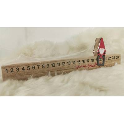 Huizhou Haiswei Daily Necessities Co., Ltd. Adventný kalendár - drevený so škriatkom