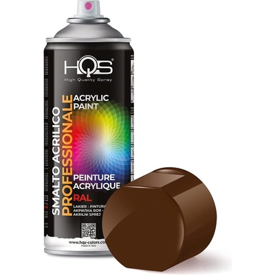 Акрилна спрей боя hqs ral8011 Тъмно кафяво