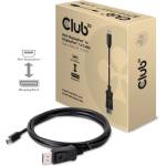 Club 3D KAB Club3D Кабел MiniDisplayPort към DisplayPort 1.4 HBR3 8K60Hz M/M - 2 м двупосочен CAC-1115 (CAC-1115)