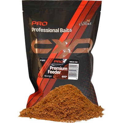 Carp Expert Kŕmna zmes Pro Premium Feeder 800 g Mango