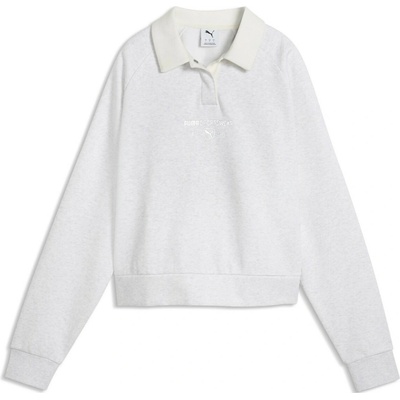 Puma Class Relaxed Longsleeve Polo FL biela