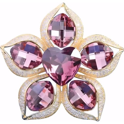 Gaira Brož Květ 3038 purpurová