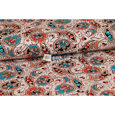 de-park Viskoza - Vintage floral