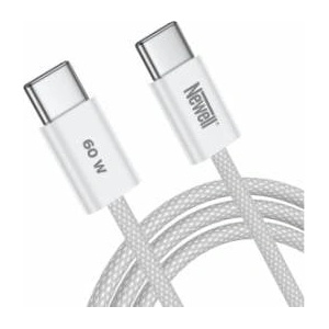 Techly Newell USB-C to USB-C 60W Cable - 2m, white