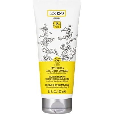 Lucens Маска за увредена и суха коса, 200 ml