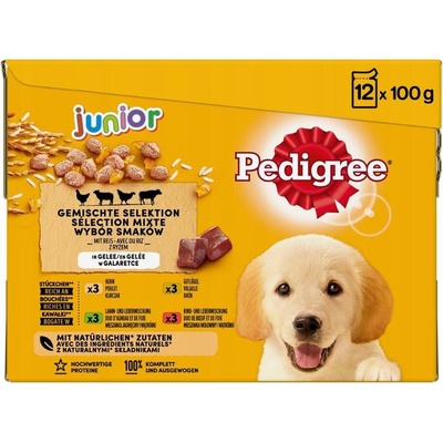 Pedigree Junior Selection Mix 12 x 100 g