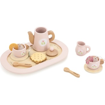 PolarB detský čajový set ružový