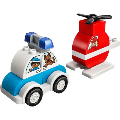 LEGO® DUPLO® - Fire Helicopter & Police Car (10957)