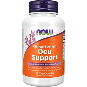 NOW NOW Ocu Support Clinical Strength, 90 Veg Capsules