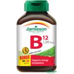 Jamieson Витамин B12 метилкобаламин 1200mcg с постепенно освобождаване 80 таблетки (IP1560)