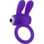 X Fun Вибриращ пръстен със сменяеми батерии "toto purple