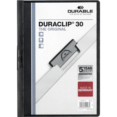 Durable Duraclip Desky A4 kapacita 30 listů černá – Zboží Živě