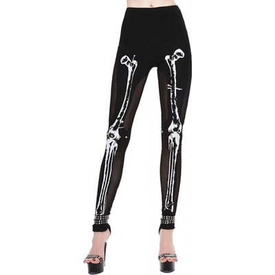 Devil fashion nohavice dámské legíny PT036