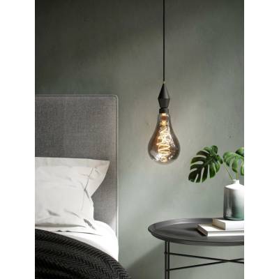 Nordlux LED žárovka Spiral Deco Standard 8,5W E27 1800K dymová