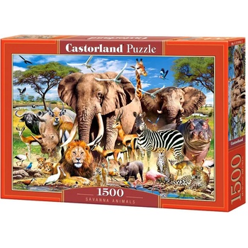 Castorland - Puzzle Savanna Animals 1500 - 1 500 piese
