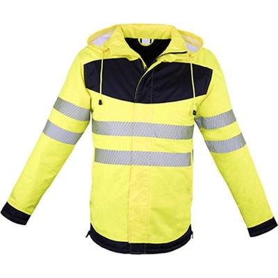 Korntex reflexná pracovná bunda KX1004 Signal Yellow