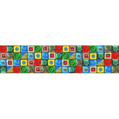 Dimex KI260-107 Fototapeta do kuchyně Lisboa Tiles rozměry 260 x 60 cm