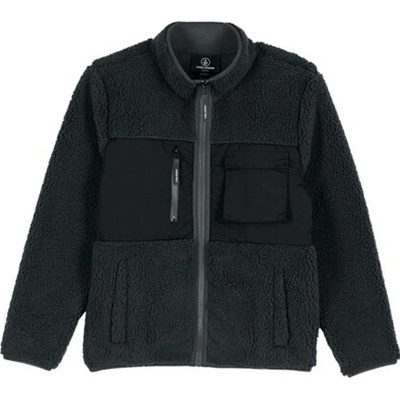 Volcom Storm Stone Zip Fleece Asphalt Black