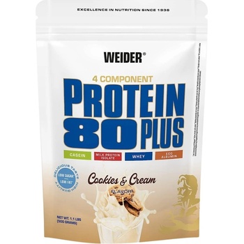 Weider Protein 80 Plus [500 грама] Бисквити с крем