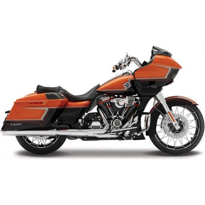MaistoHDMotocykl2022 CVO Road Glide oranžovo-metalic černá serie 44 blister box 1:18