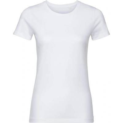 Russell Athletic 108f / Дамска тениска от 100% органичен памук - бяла xl (10108f00104)