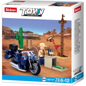 Sluban B0717F Motorkář na výletě