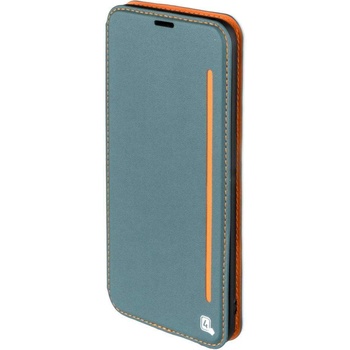 4smarts Flip Case Two Tone - кожен калъф с поставка и отделение за кр. карта за Samsung Galaxy A5 (2017) (син)