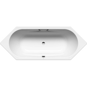 KALDEWEI Ambiente - Вана Vaio Duo 6 952, 210x80 см, с отвори за дръжки, Perl-Effekt, бяла 233210113001 (233210113001)