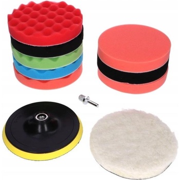 Комплект полиращи дискове 150mm 11 бр (35911)