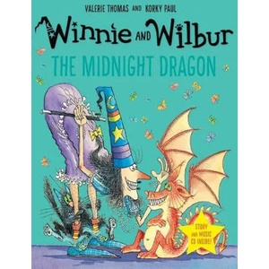 Winnie and Wilbur: The Midnight Dragon with audio CD | Valerie Thomas (2016)