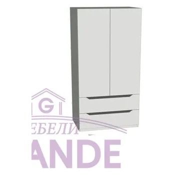 Image 1 of Mebeli Grande ГАРДЕРОБ КАВКАЗ-МОДУЛ 2 (10123014)