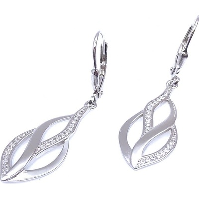 Jan Kos jewellery stříbrné náušnice MHT-3398/SW00