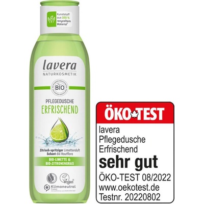 Lavera osvěžující sprchový gel s BIO limetkou a citrónem 250 ml