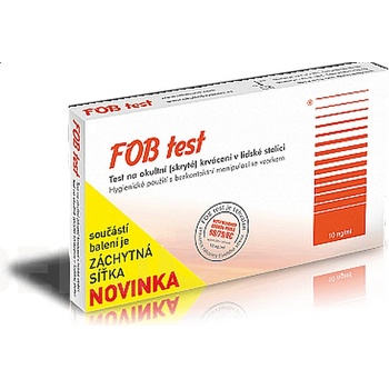 FOB Test na okultné krvácanie 1 ks
