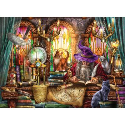 EUROGRAPHICS - Puzzle Mystical Study - 1 000 piese