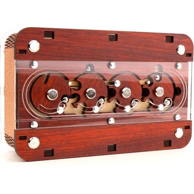 Viking Puzzle Box s průhledným dnem