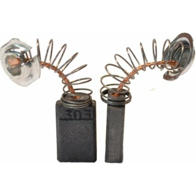Asein 0842JX Náhradní uhlíky (2ks) pro stroje MAKITA (5,0 x 11,0 x 16,5 mm)