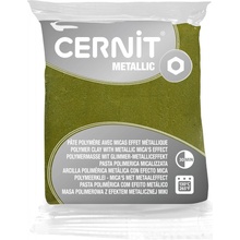 Cernit metallic zlatá zelená 56 g 051