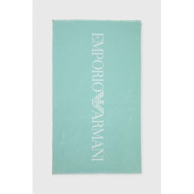 Giorgio Armani Памучна кърпа Emporio Armani Underwear в тюркоазено (231772.4R451)
