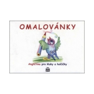 Omalovánky Angličtina pro kluky a holčičky