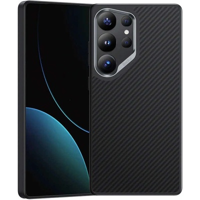 Benks Удароустойчив кевларен кейс с MagSafe за Samsung Galaxy S25 Ultra - Benks Magnetic Armor Pro Kevlar Case 600D (черен)