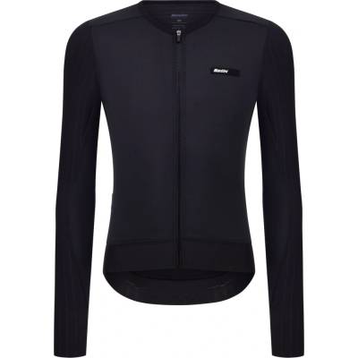 Santini Aero Race čierny s dlhým rukávom