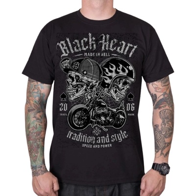 Black Heart Traditional and Style čierna