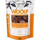 Pamlsky pro psy WOOLF Chicken with Carrot Bites 100 g