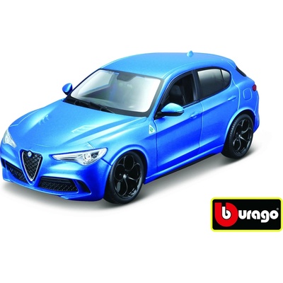 Bburago Alfa Romeo Stelvio modrá 1:24