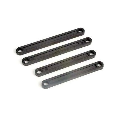 Traxxas пластмасова мотовилка черна (2+2)